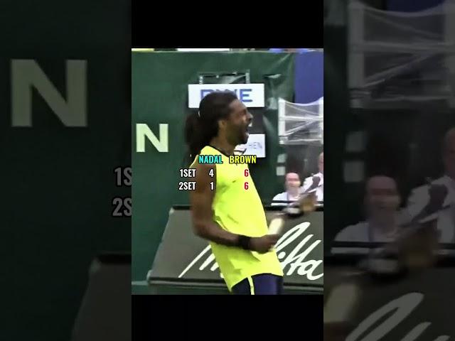 나달을 씹어먹는 유일한 선수 | The only player to defeat Nadal effortlessly #brown #nadal