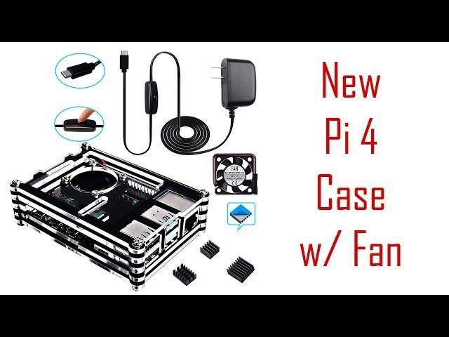 Smraza Raspberry Pi 4 Case with Fan Setup & Test