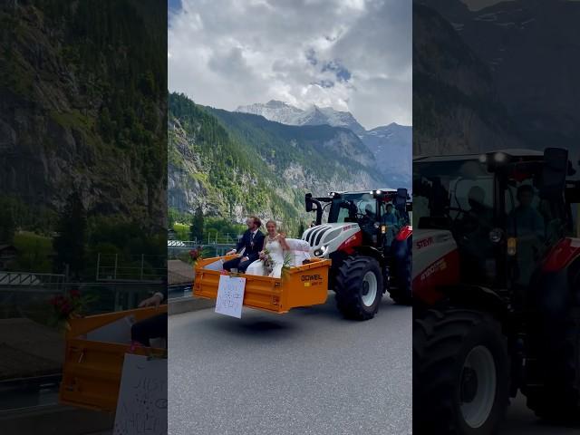 Wedding in Lauterbrunnen Switzerland #lauterbrunnenswitzerland