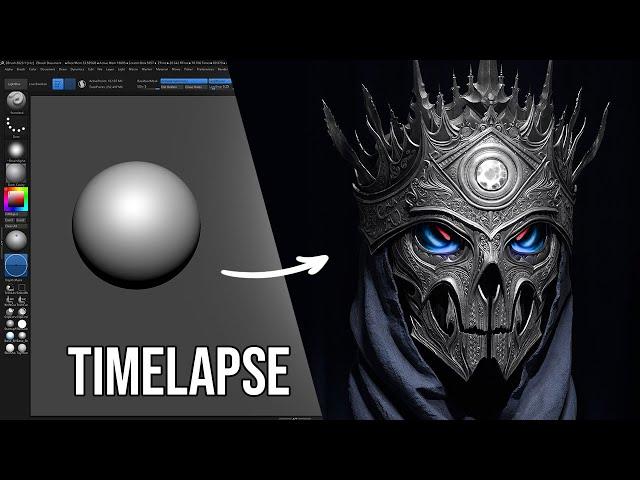 Lich King | ZBrush Timelapse