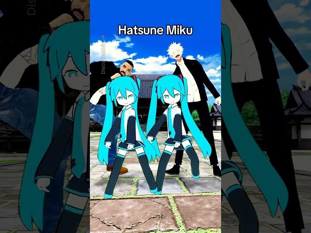 Miku Miku x Gojo Drake #hatsunemiku #mufasa #gojo  #lionking #meme viral #fyp #trending #viral