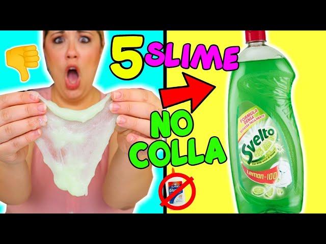 Funzionano? Proviamo 5 SLIME SENZA COLLA