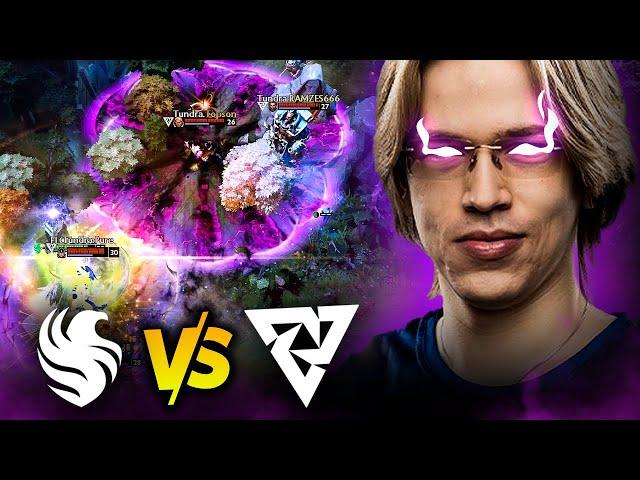 TOPSON INVOKER SHOW - True MVP of TUNDRA vs FALCONS - PLAYER PERSPECTIVE