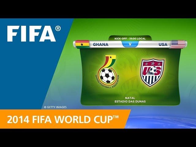 Ghana v. USA - Teams Announcement