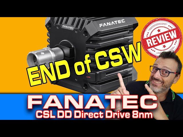 Fanatec CSL DD review. BOOOOM!!!