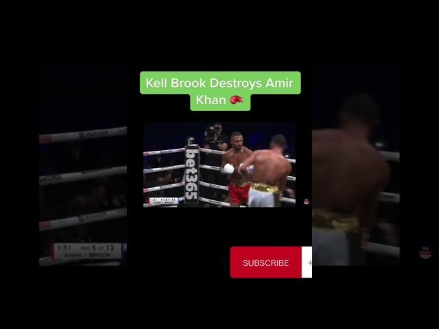 KELL BROOK Destroys Amir Khan.