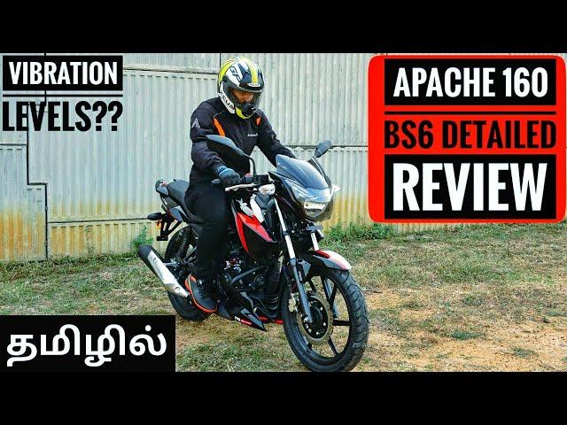 Apache 160 2V BS6 Detailed Review தமிழில் - Better than BS4?? Rev Force Tamil