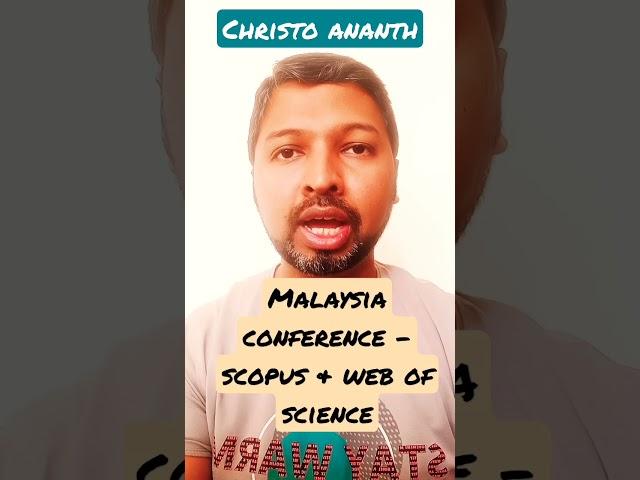 Christo Ananth - Malaysian Conference - May 2023 - #iferp  - Scopus & WOS - Genuine Review - English