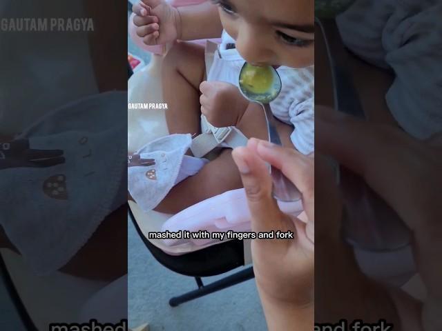 Indian Baby Food Ideas for 7+ months baby #babyfood #babyfoodrecipe #shorts #babyfoodidea