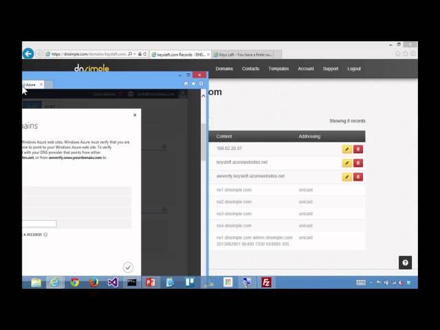 Setting up Custom DNS Records to point to Azure Web Sites - Azure Friday