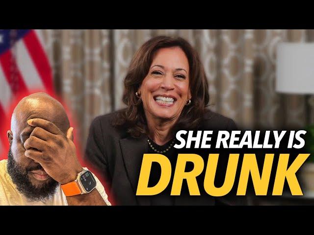 "She Really Is Drunk..." Kamala Harris Embarrass Herself In Wild Livestream Call To Supporters