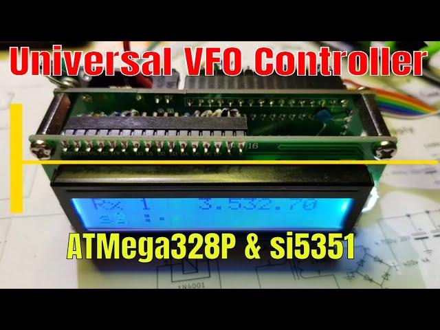 Universal Radio Project Controller (ATMega328 & si5351)