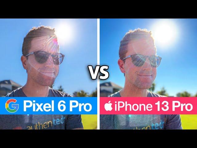 Pixel 6 Pro vs iPhone 13 Pro: Camera Comparison Test!