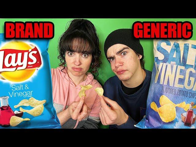 Name Brand vs. Generic Taste Test Challenge with Karla