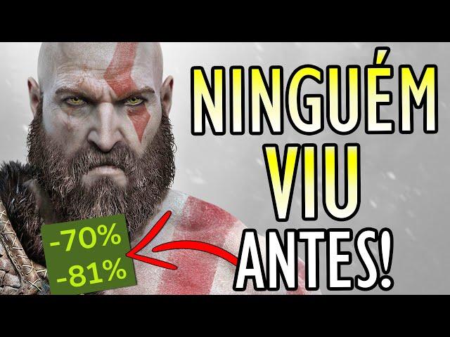 CORRE!! NUUVEM MALUCA! JOGOS GRÁTIS para RESGATE na EPIC e JOGOS com MENOR PREÇO HISTÓRICO para PC