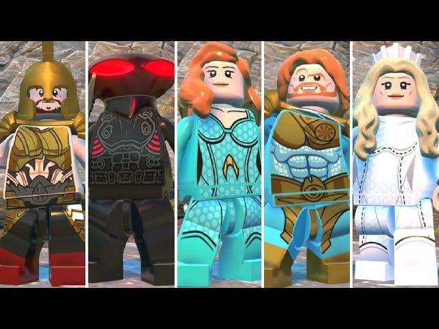 All Aquaman Movie DLC Characters Unlocked in LEGO DC Super-Villains