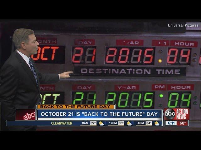 October 21, 2015: Celebrate 'Back to the Future' Day