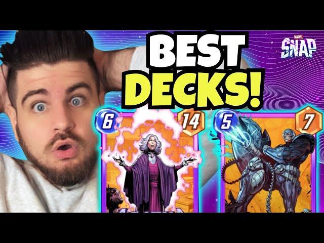 The BEST DECKS To CLIMB In MARVEL SNAP! | KMBest Top Infinite Decks 9/15/24 September Spider-Season