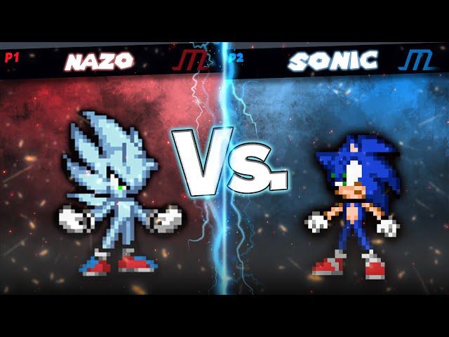 [MUGEN] AI BATTLE - Nazo vs Sonic NJPT