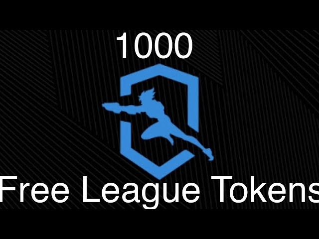 Get a 1000 Free Overwatch League Tokens!