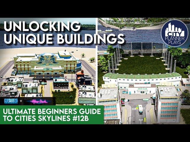 Cheesing the Game to Unlock Unique Buildings | Ultimate Beginners Guide to Cities Skylines, #12b