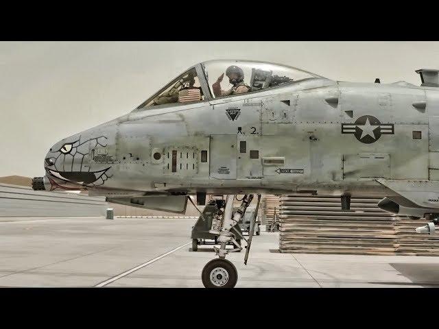 A-10 Warthog Prepares For Combat Patrol Over Afghanistan