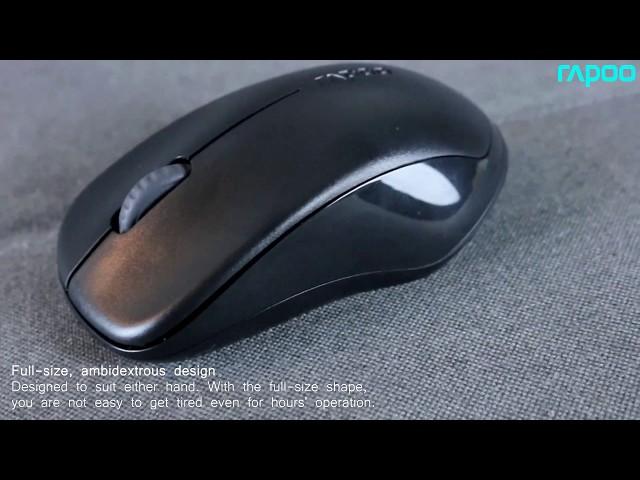 Rapoo 1620  Wireless Optical Mouse