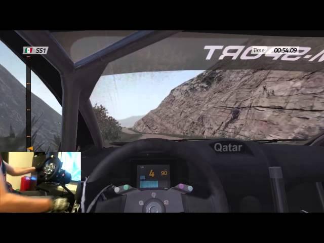 WRC 4 Fanatec Handbrake Test