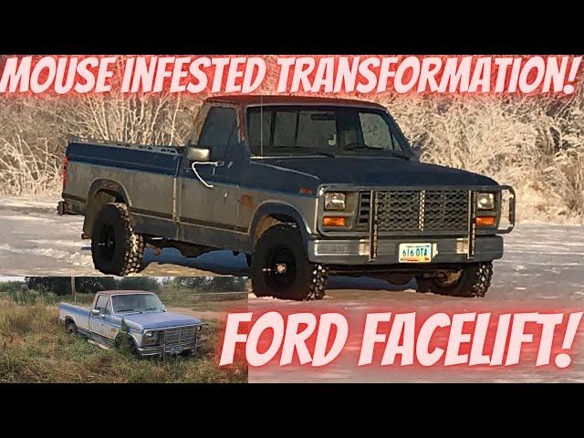 Revival and Transformation of an Abandoned 1985 Ford F150 4x4 Farm Truck!