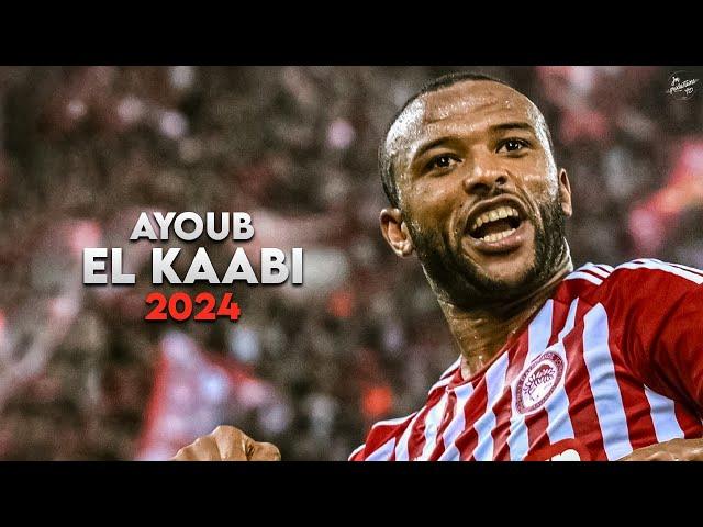 Ayoub El Kaabi 2024 - Amazing Skills, Assists & Goals - Olympiacos | HD