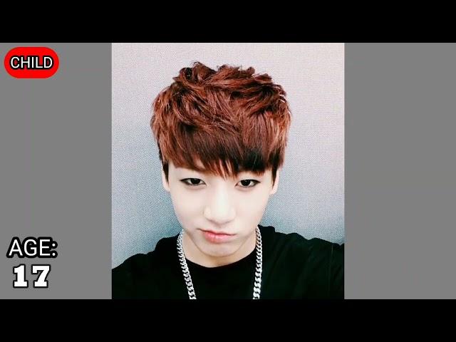 Jungkook transformation from 1997 to now