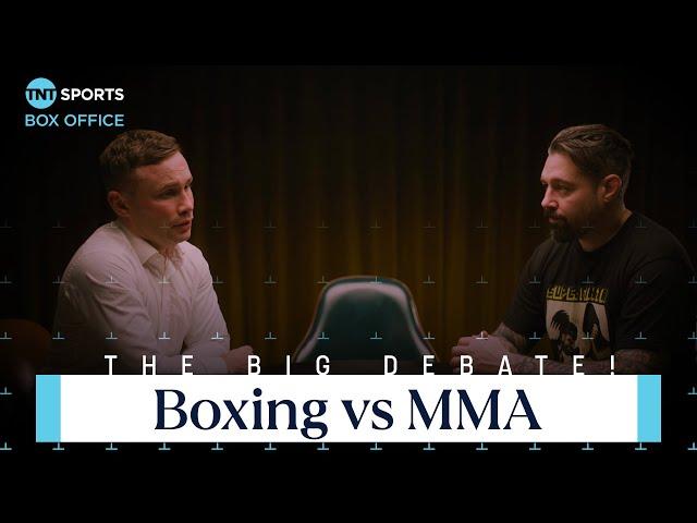 Boxing vs MMA: Carl Frampton & Dan Hardy debate which combat sport reigns supreme 