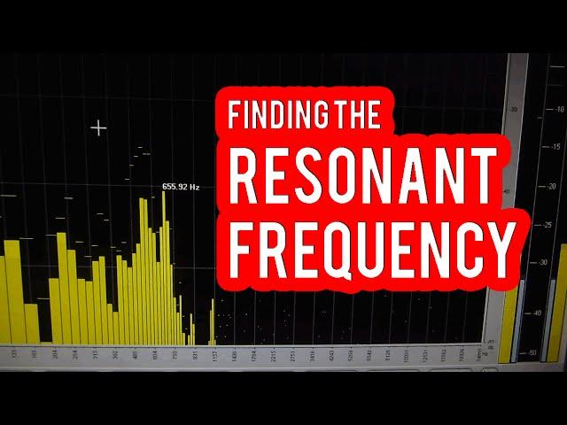 How to find the Resonant frequency of an object (Quick Way)