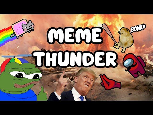 War Thunder but with a Meme Sound Mod…