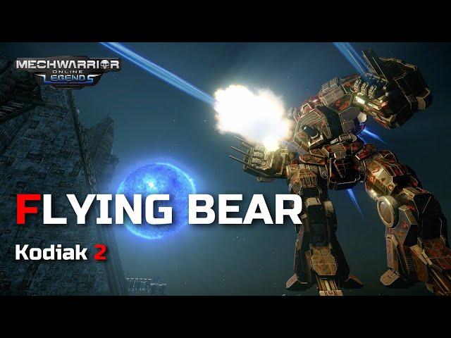 Kodiak finally started to fly! | Mechwarrior Online (MWO)