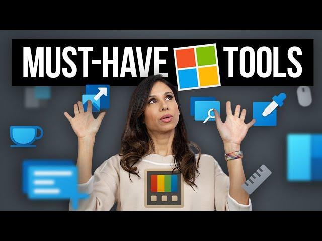 Cool Free Windows Utilities to Use EVERYDAY | PowerToys