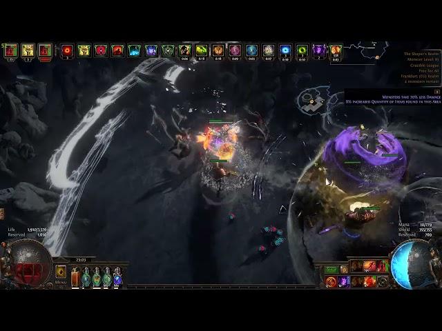 poe3.21 uber uber elder face tank Explode Totem Pathfinder