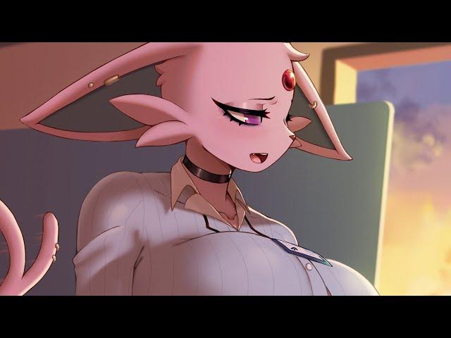 Espeon Vanessa Blooming Romance | Gammainks Comic Dub