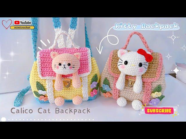  Crochet Calico Cat Backpack Tutorial – Cute & Trendy | Mimi Crochet