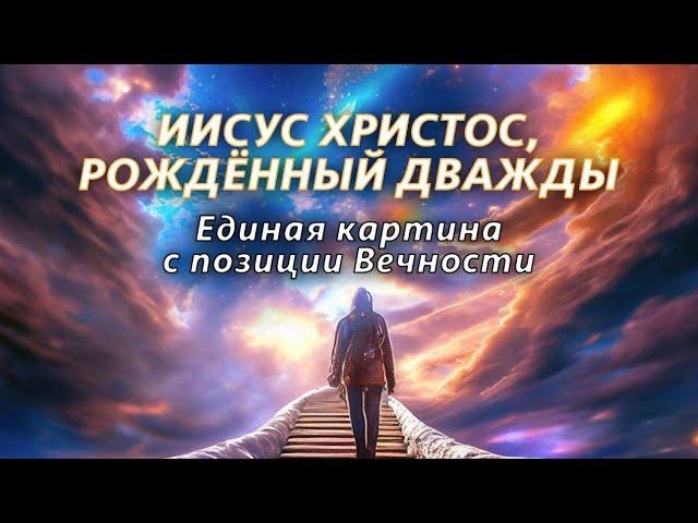 Иисус Христос, рождённый дважды. Единая картина с позиции Вечности |  Алексей Ледяев | 22.12.24