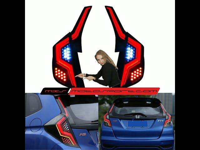 v2057 MXS LED Tail Lights Honda Jazz Upgrade | MATRIX SERIES by MxsMotosport