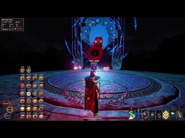 Outward: Iceblood Pugilist Build vs Elite Crimson Avatar Boss