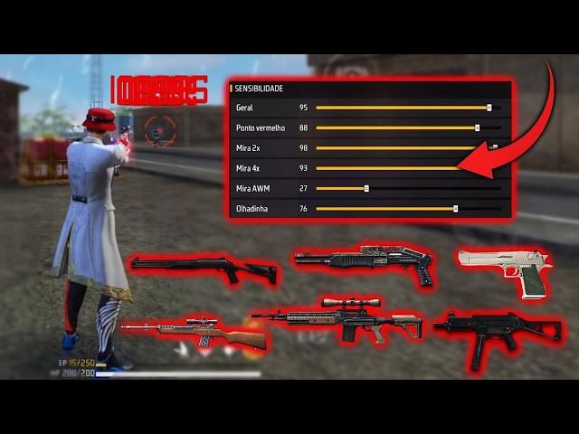 Free Fire Max Auto Headshot Trick 2024 Sensitivity ️ 2gb, 3gb, 4gb Ram Headshot Sensitivity Setting