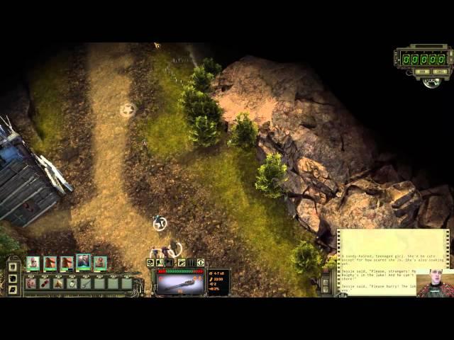 Wasteland 2 - Rail Nomad Camp - Jessie - Save Drowning Ralphy