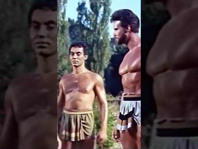 Training to be like Steve Reeves in Hercules 1958 #peplum