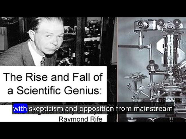 Royal Raymond Rife: A Visionary in Microscopy, Frequency Healing, and Scientific Innovation