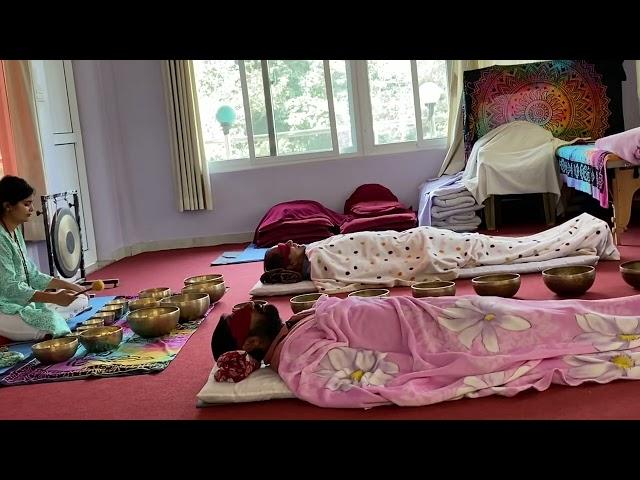 Sound healing therapy in Kathmandu, Nepal at Osho Divine Zone