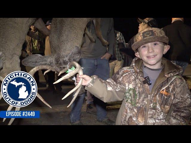 Deer Hunting, Buck Pole; Michigan Out of Doors TV #2449