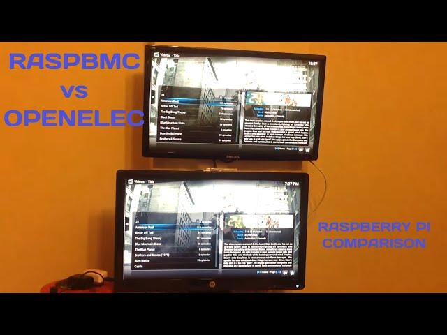 Raspberry Pi: Openelec Vs Raspbmc