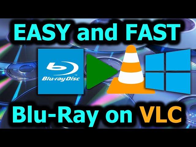 How to Play Blu-ray Discs on VLC Windows 10 & 11 | 2024 | Fastest and Easiest Solution!!!